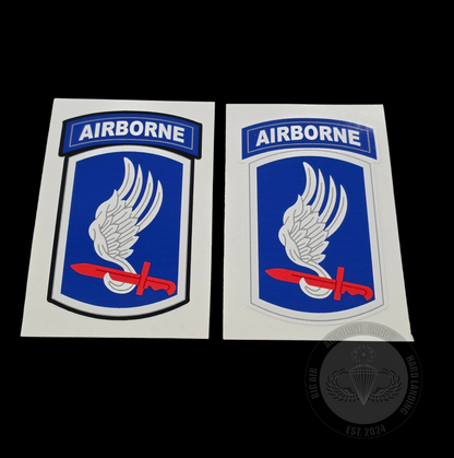 173rd Airborne Brigade Sticker