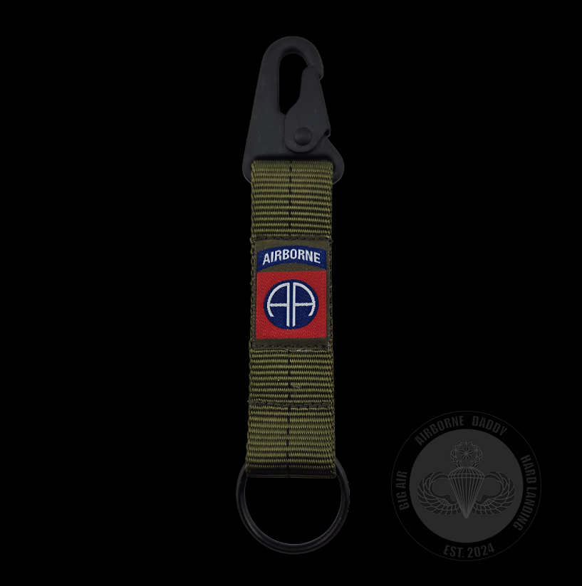 82nd Airborne Keychain Lanyard