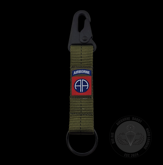 82nd Airborne Keychain Lanyard