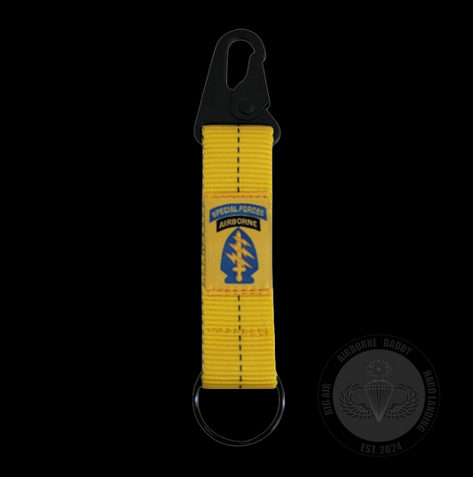 Special Forces Patch Keychain Lanyard